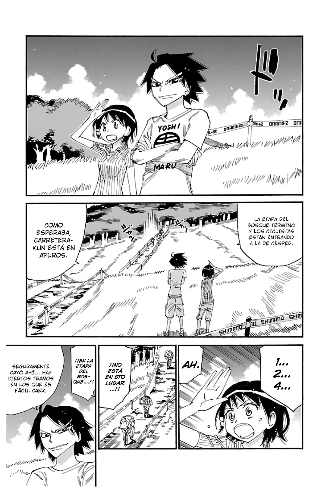 Yowamushi Pedal capítulo 582 página 7