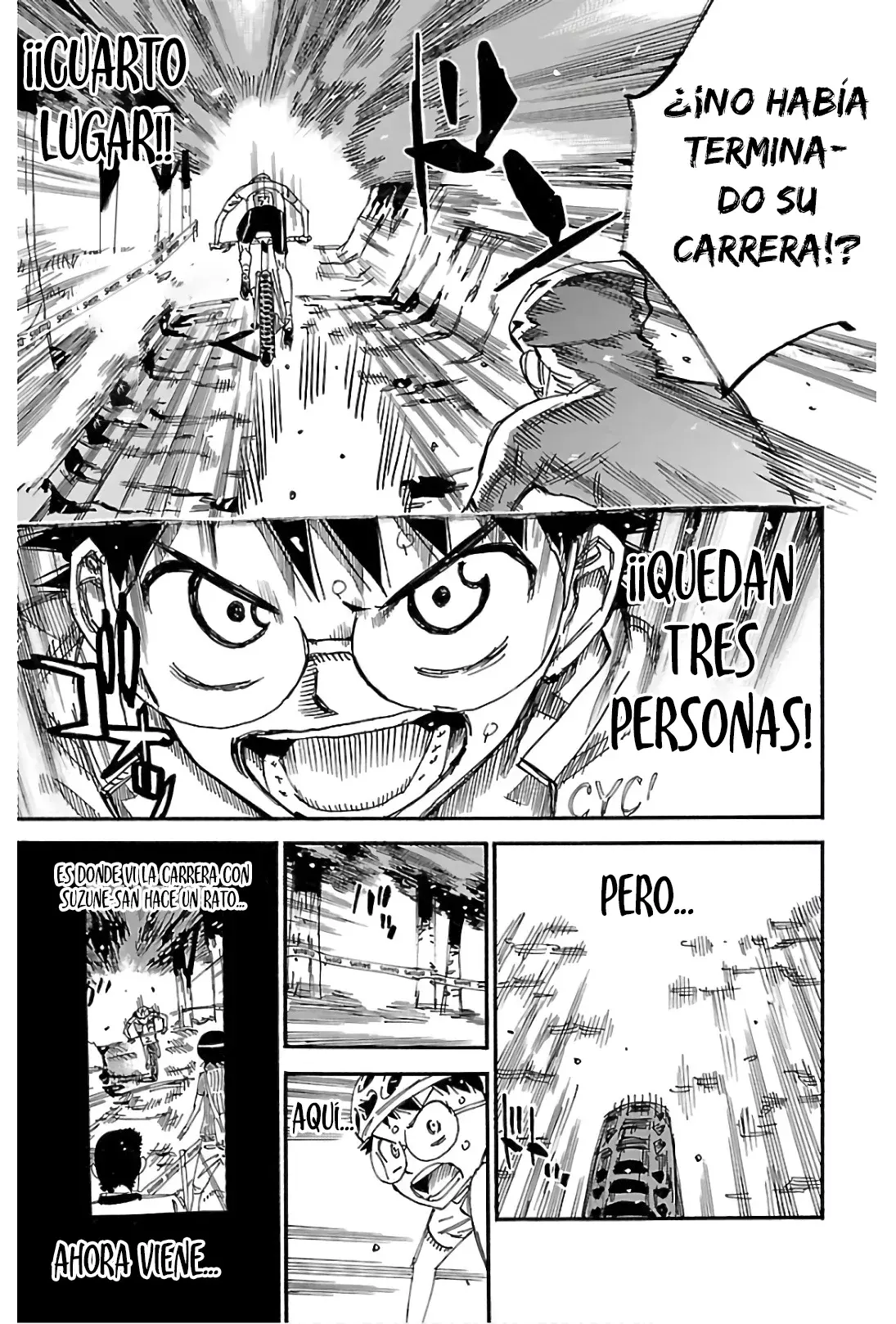 Yowamushi Pedal capítulo 583 página 10
