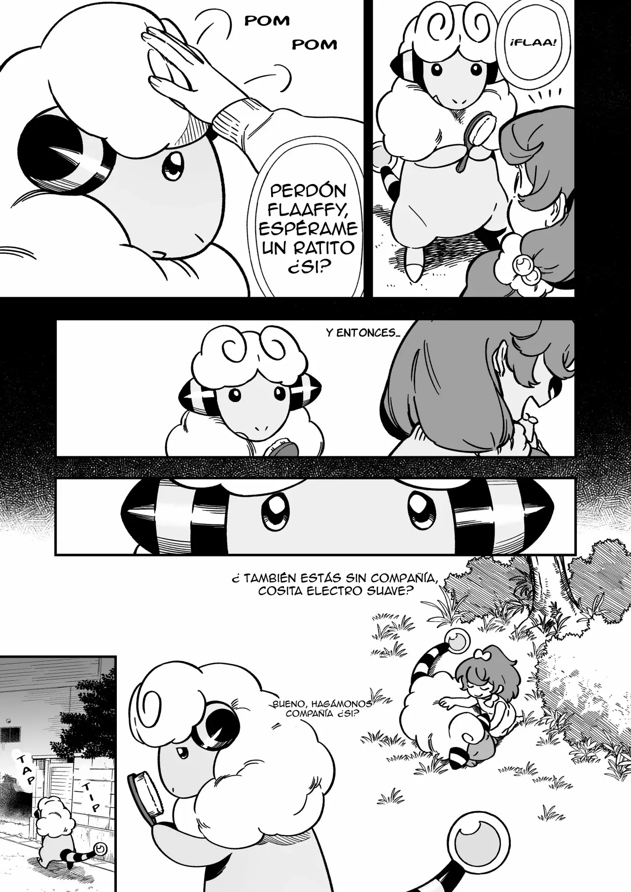 Mis 30 años con Ampharos capítulo 4 página 3
