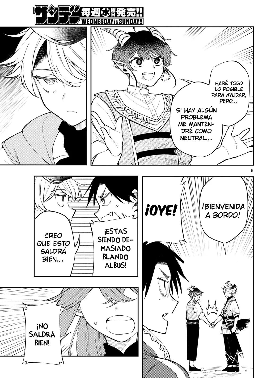 Kaiten no albus capítulo 21 página 5