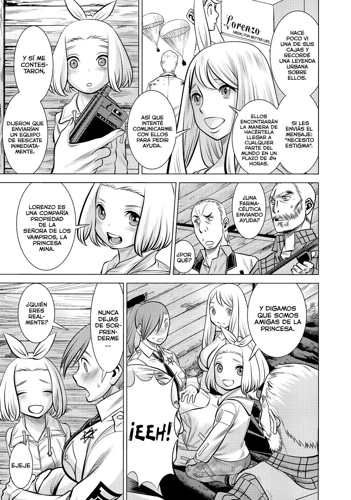 Dance in the Vampire Bund A.S.O capítulo 73 página 24
