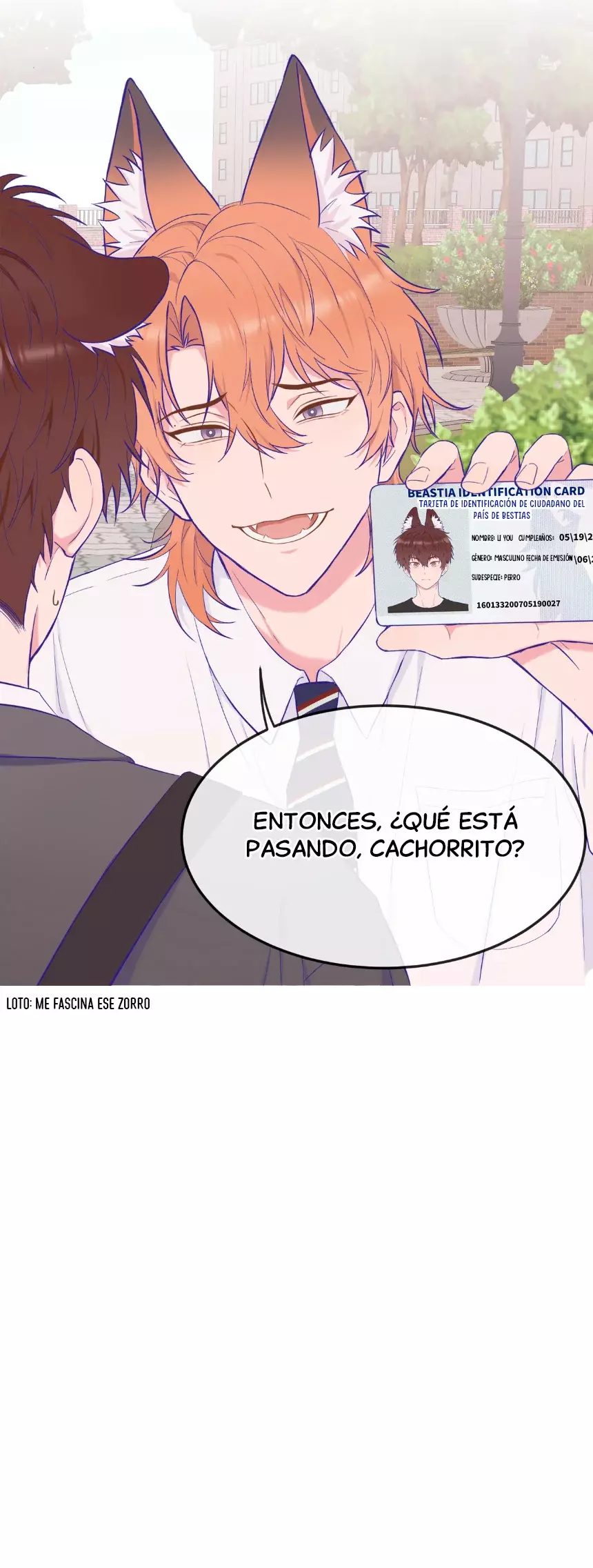 el cachorro mentiroso será devorado capítulo 1 página 28
