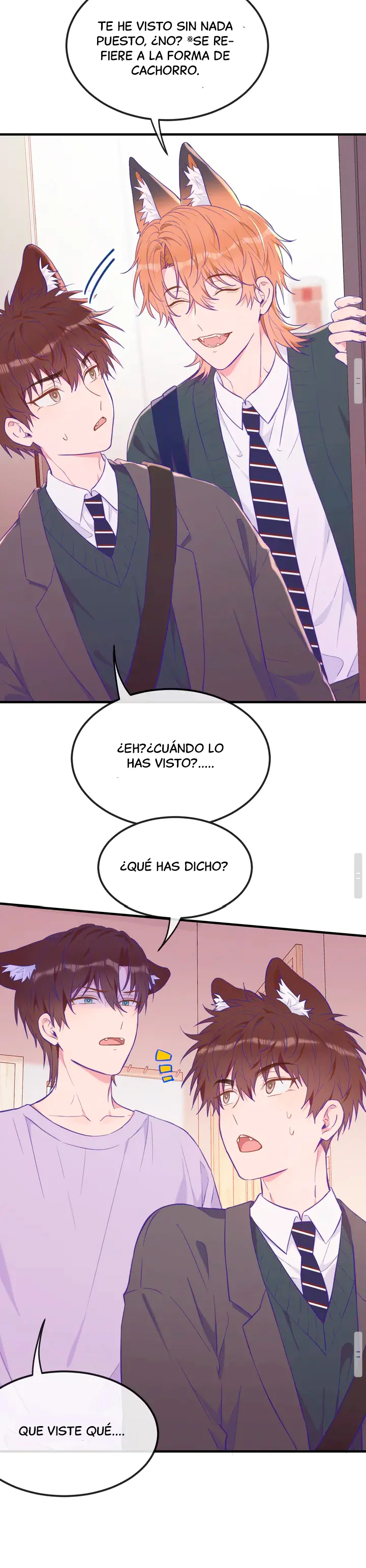 el cachorro mentiroso será devorado capítulo 21 página 25