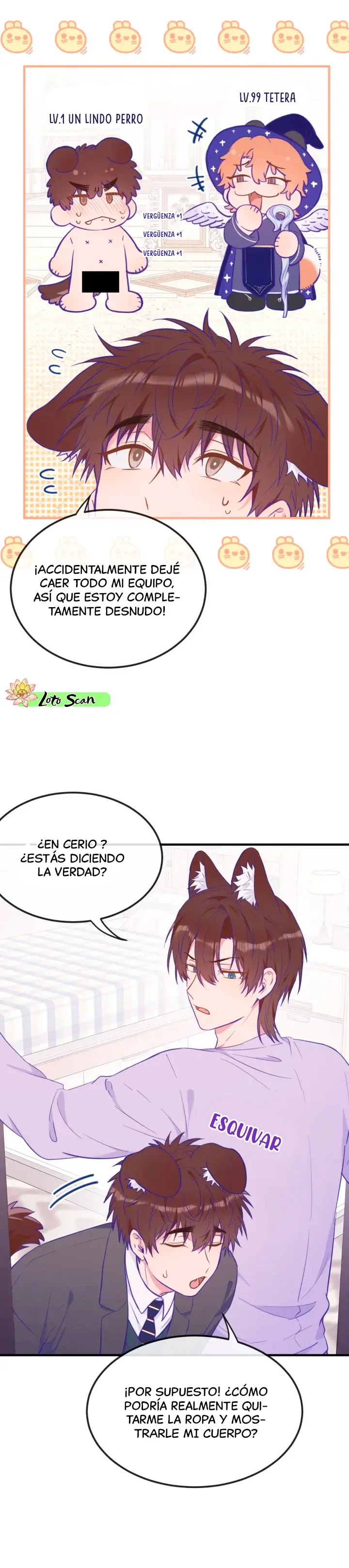 el cachorro mentiroso será devorado capítulo 22 página 4