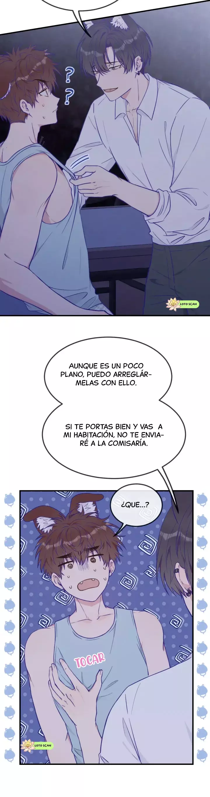 el cachorro mentiroso será devorado capítulo 37 página 5