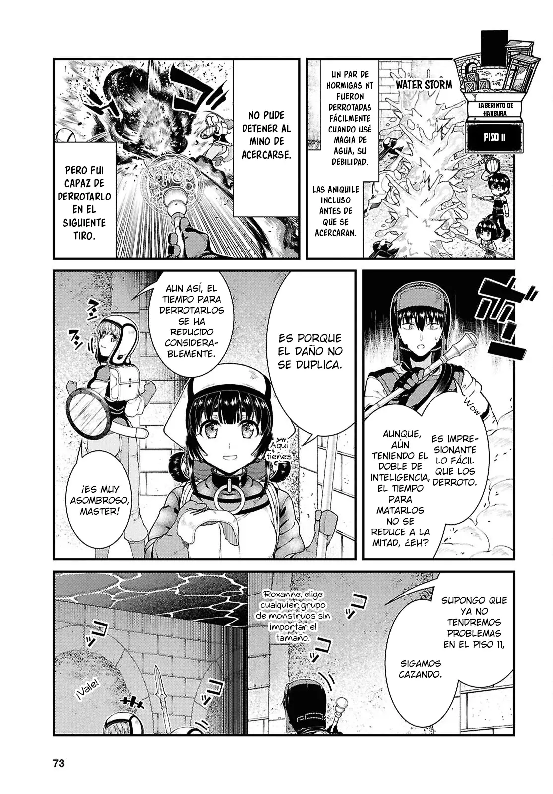 Isekai Meikyuu de Dorei Harem wo capítulo 27.2 página 12