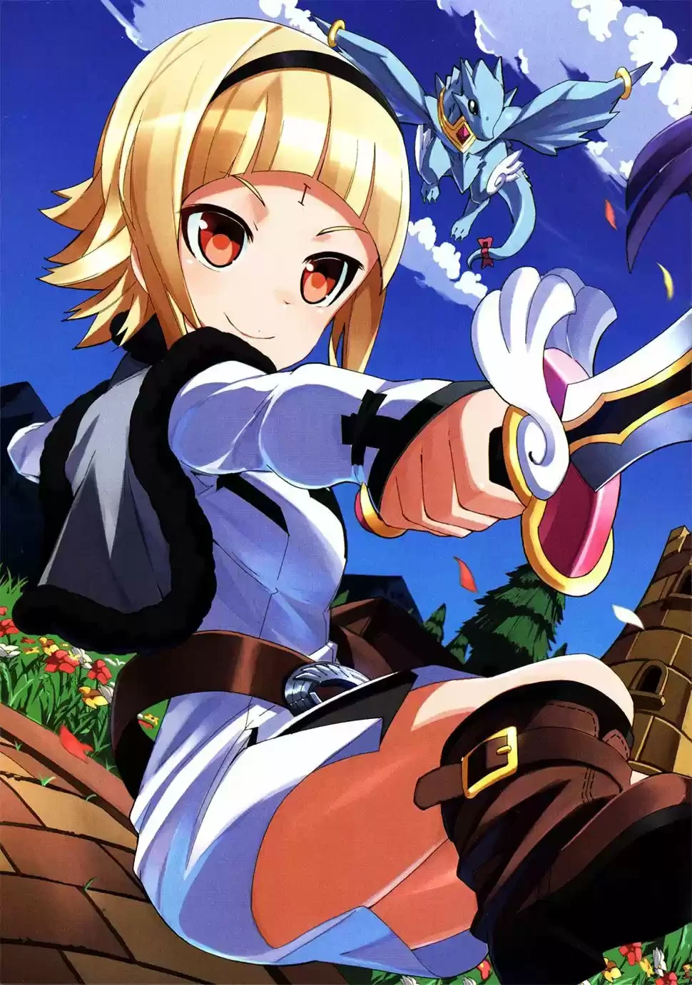 Drag-On Dragoon - Utahime Five capítulo 0 página 3