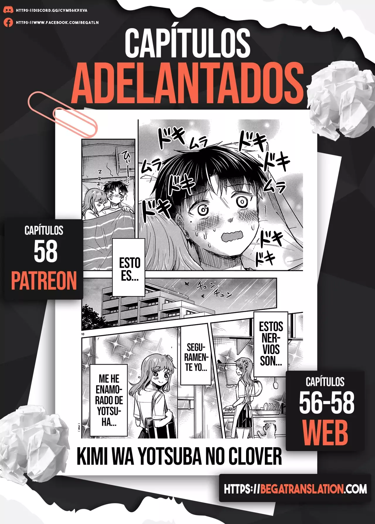 Kimi wa Yotsuba no Clover capítulo 56 página 22
