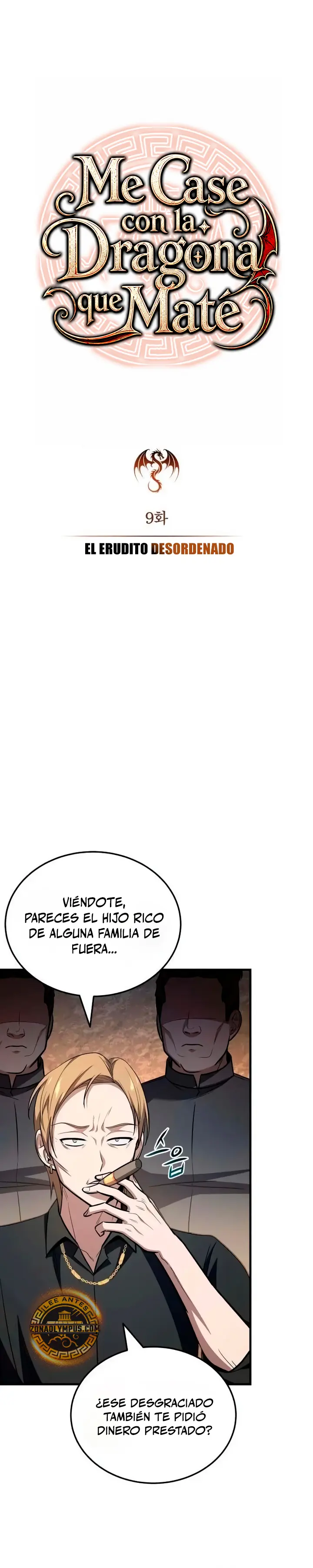 Me Case con la Dragona que Maté capítulo 9 página 13