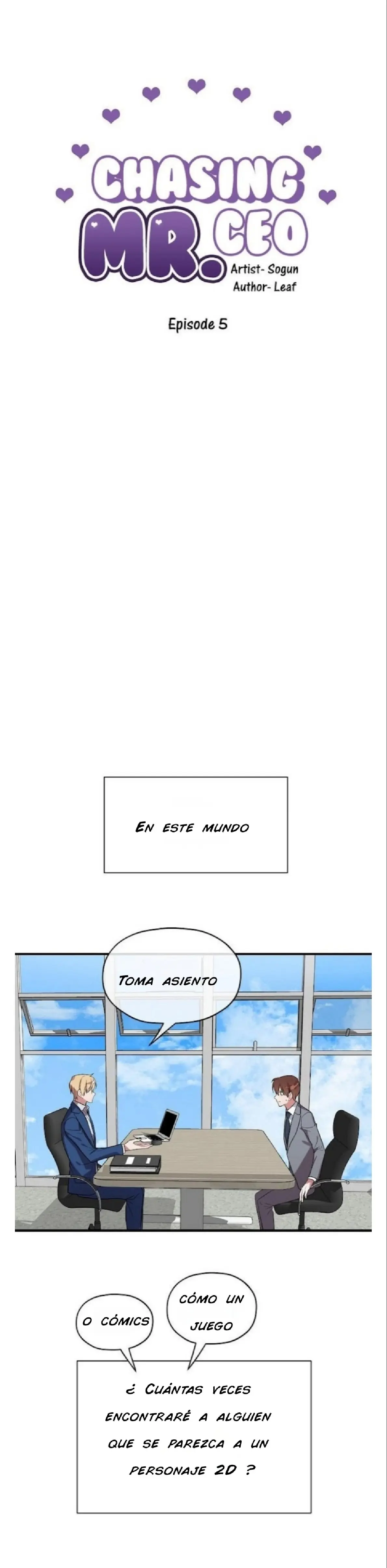 Persiguiendo Al Ceo capítulo 5 página 7