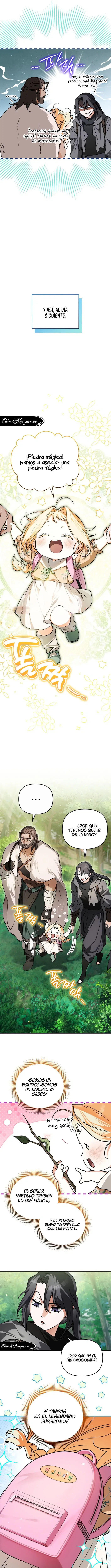 La niña poderosa oculta busca a su papá. capítulo 6 página 10