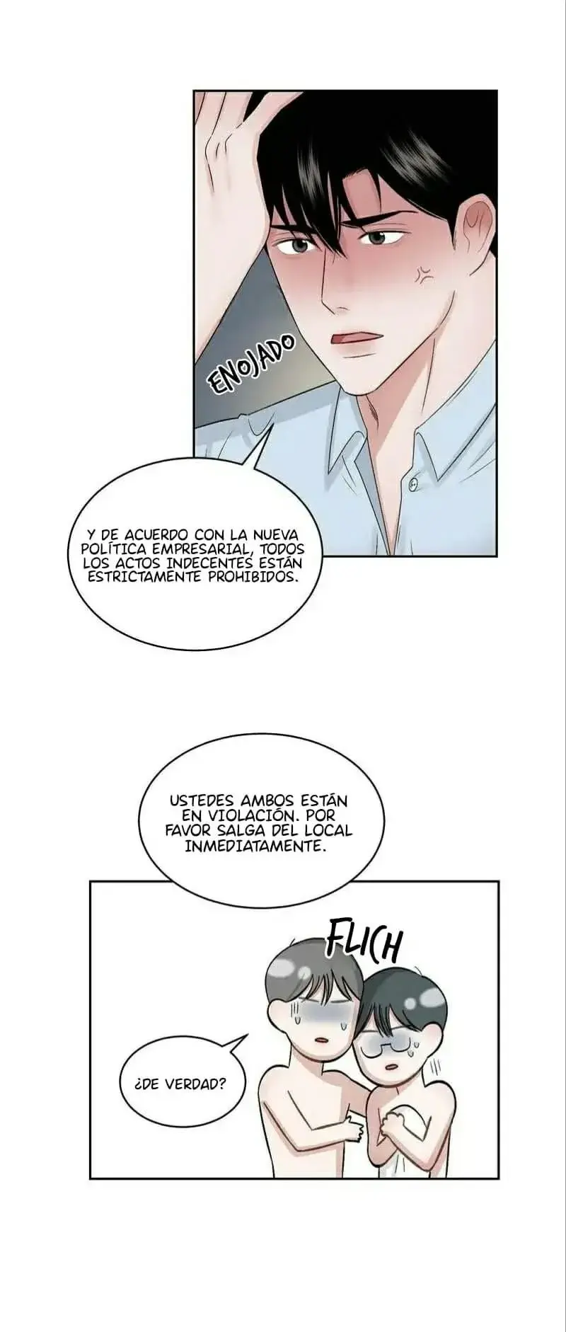 Hay amor en la sauna capítulo 2 página 8