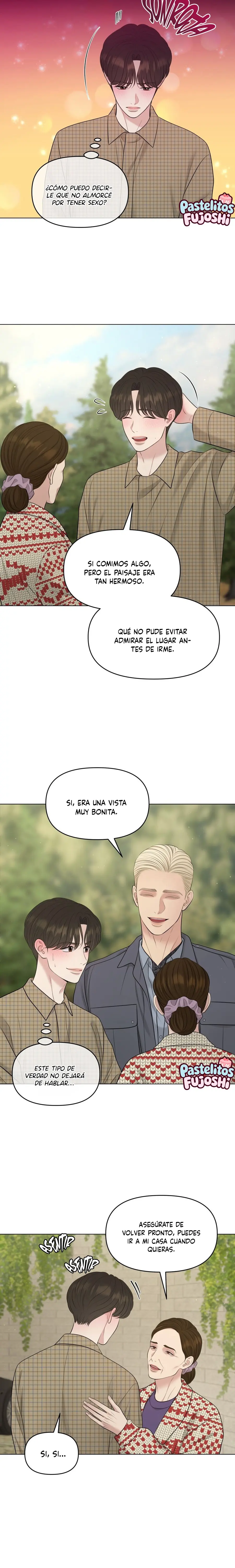oleo sobre el lienzo capítulo 55 página 3