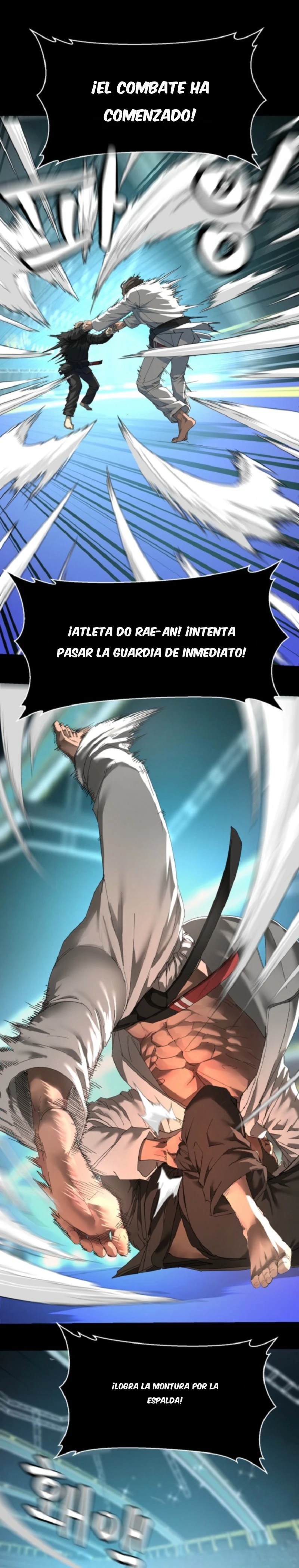 El luchador poseído capítulo 1 página 3