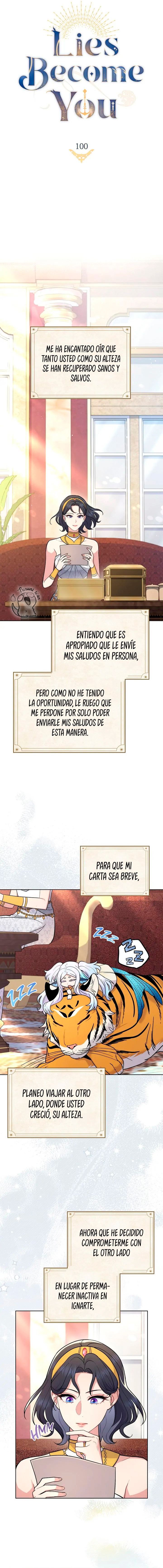 Te convertiste en tus mentiras capítulo 100 página 5