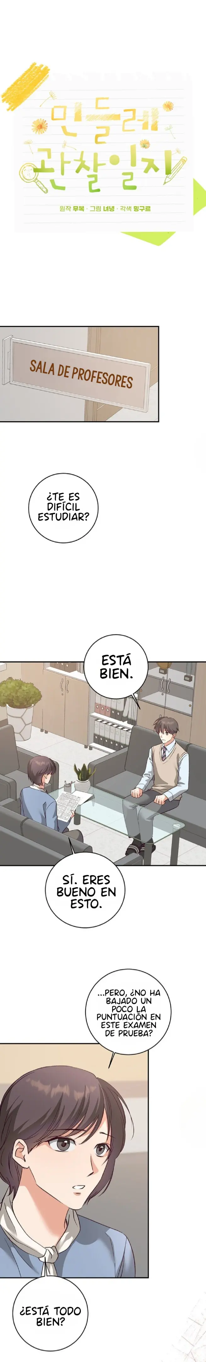 Diario de observación del diente de león capítulo 10 página 8