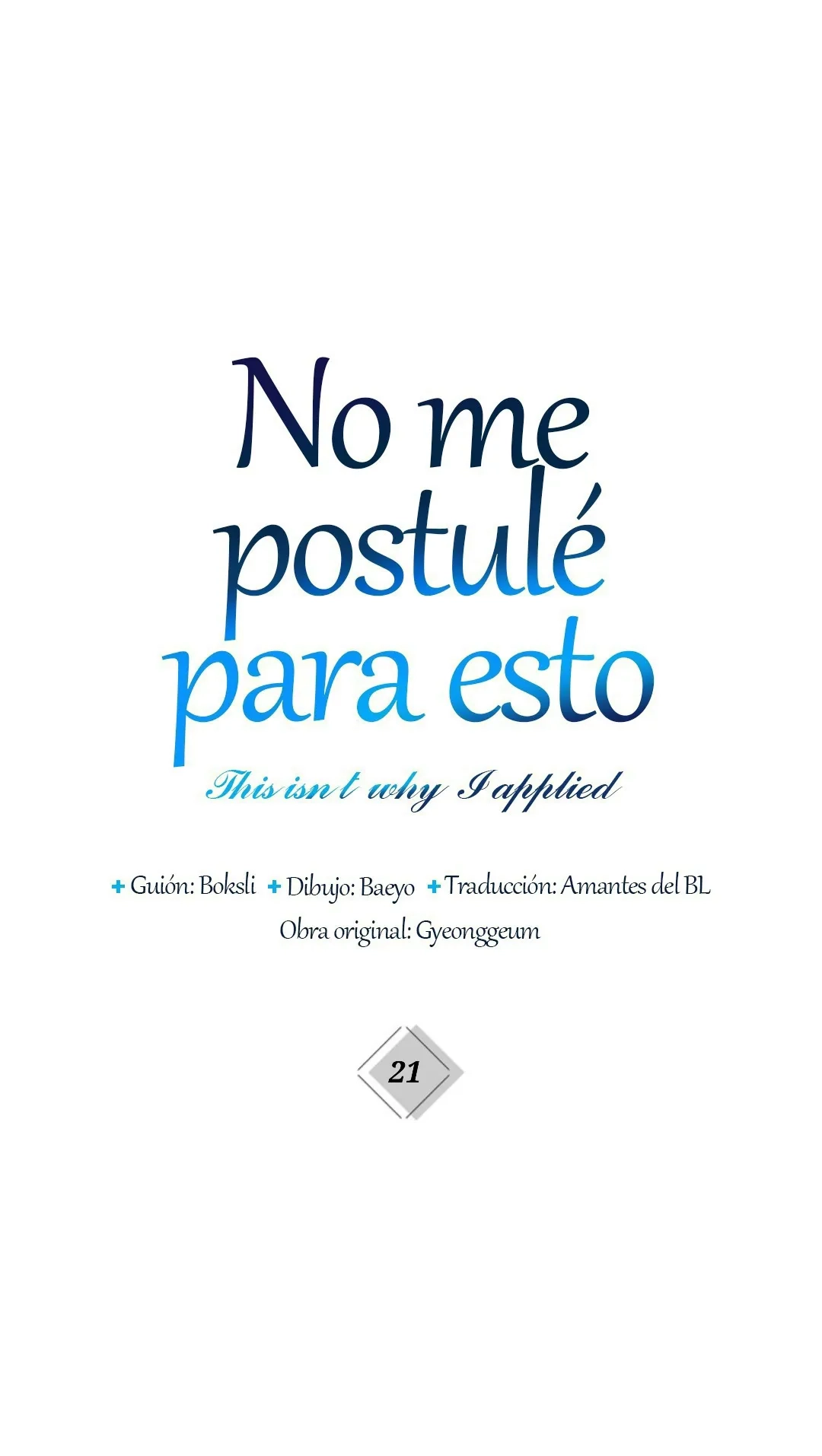 No me postulé para esto capítulo 21 página 9