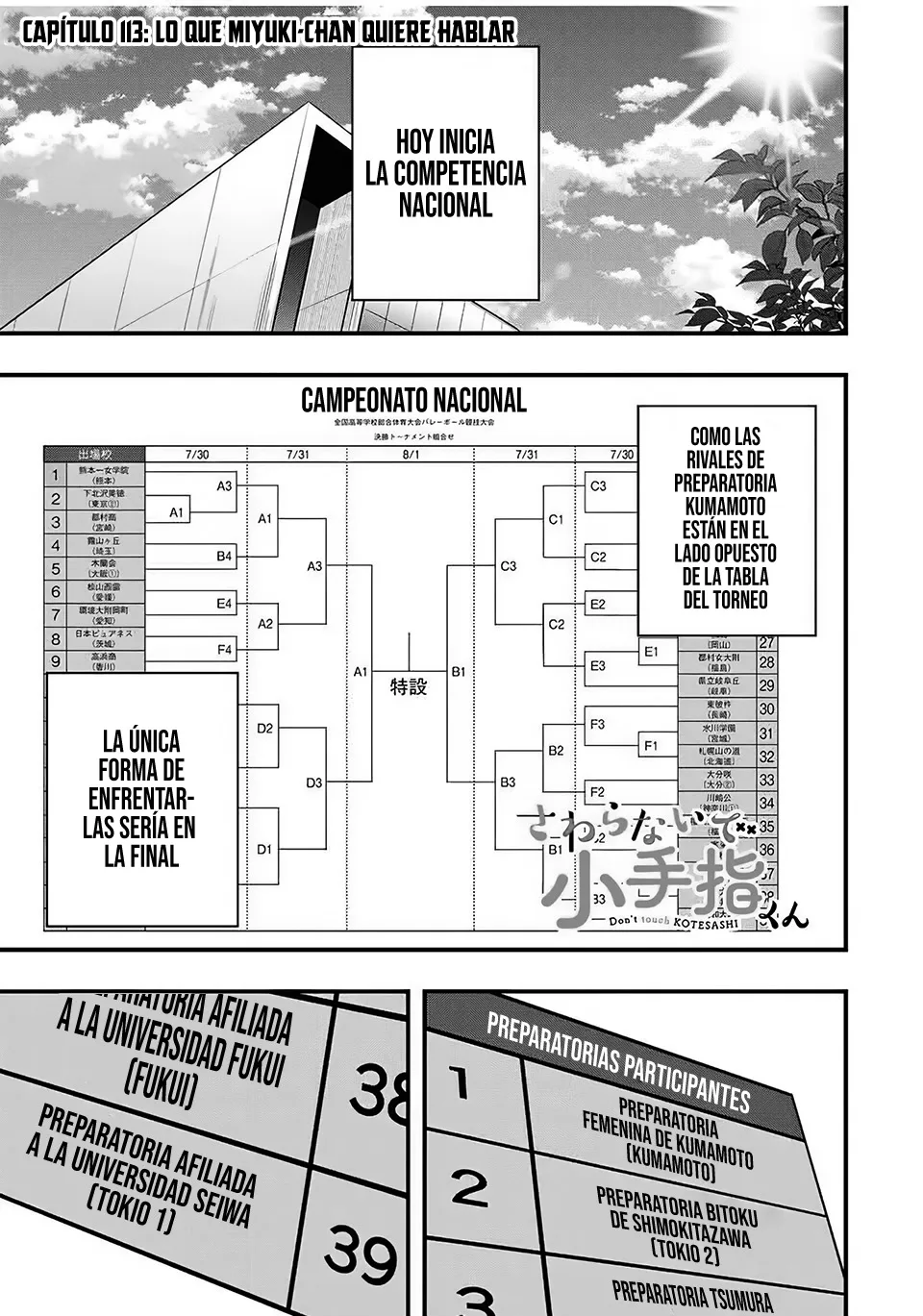 No me Toques, Kotesashi-kun capítulo 113 página 5