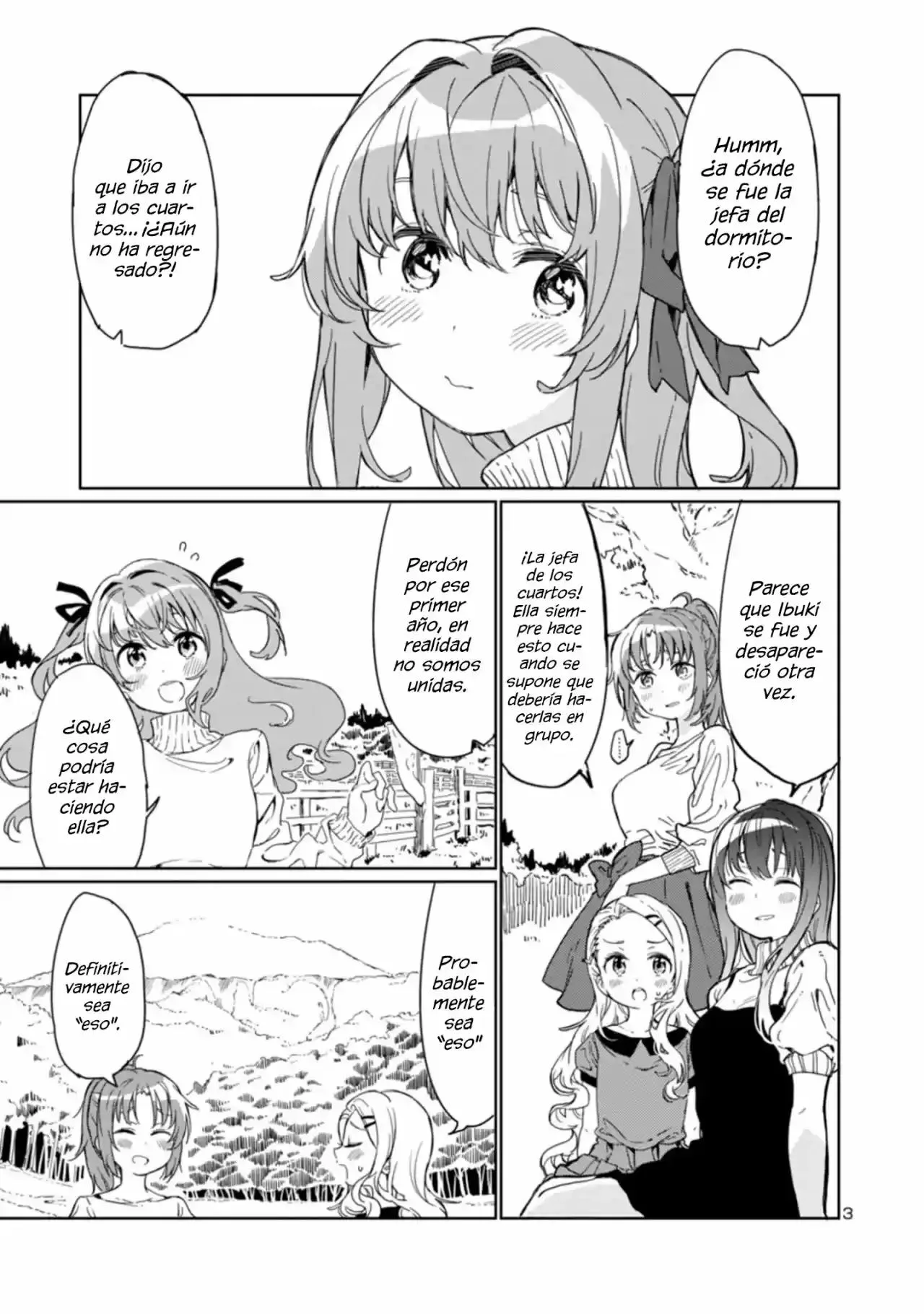 Botan Kamiina Florece Completamente Cuando bebe capítulo 1 página 3