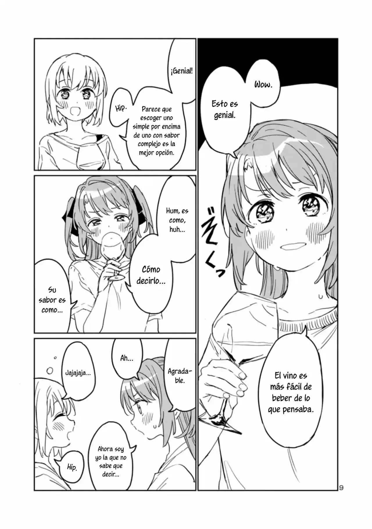 Botan Kamiina Florece Completamente Cuando bebe capítulo 2 página 10