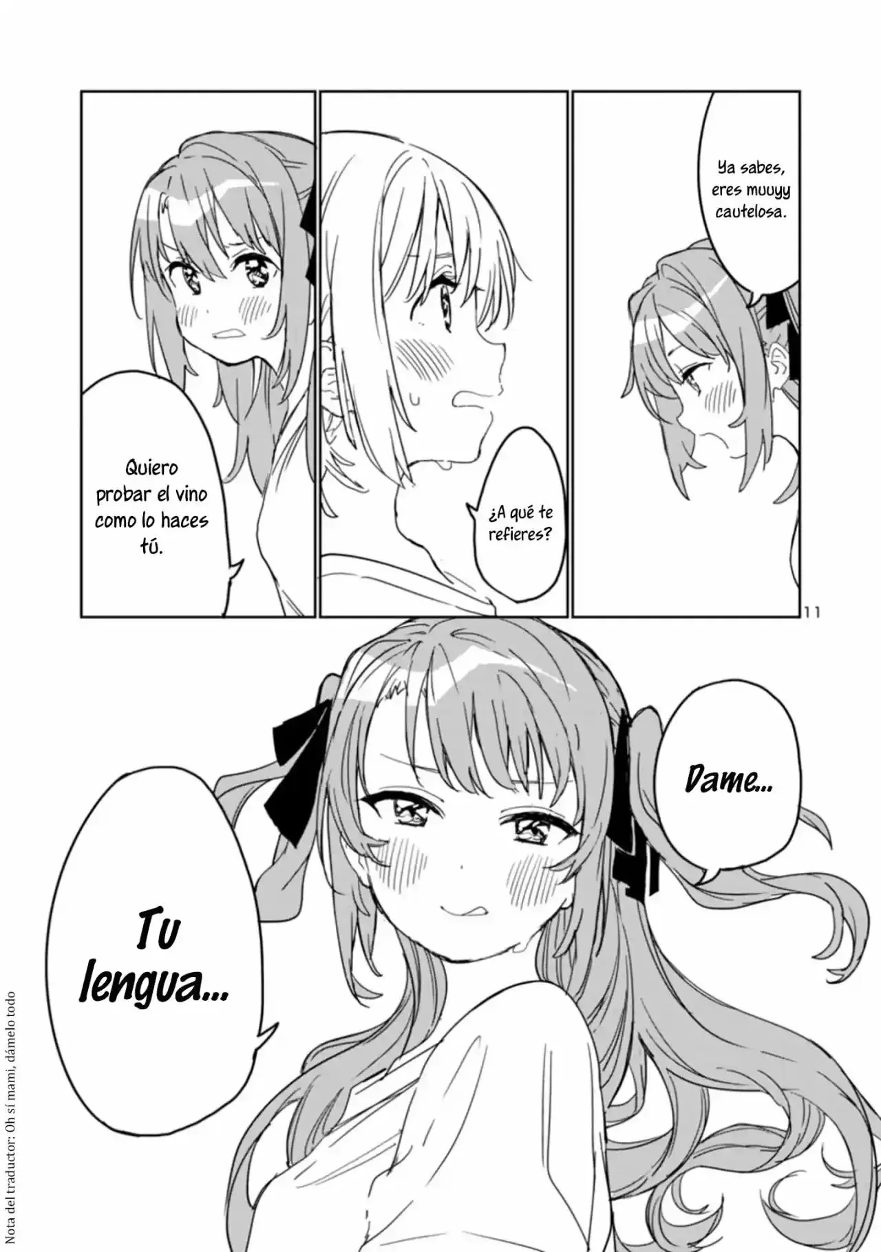 Botan Kamiina Florece Completamente Cuando bebe capítulo 2 página 12