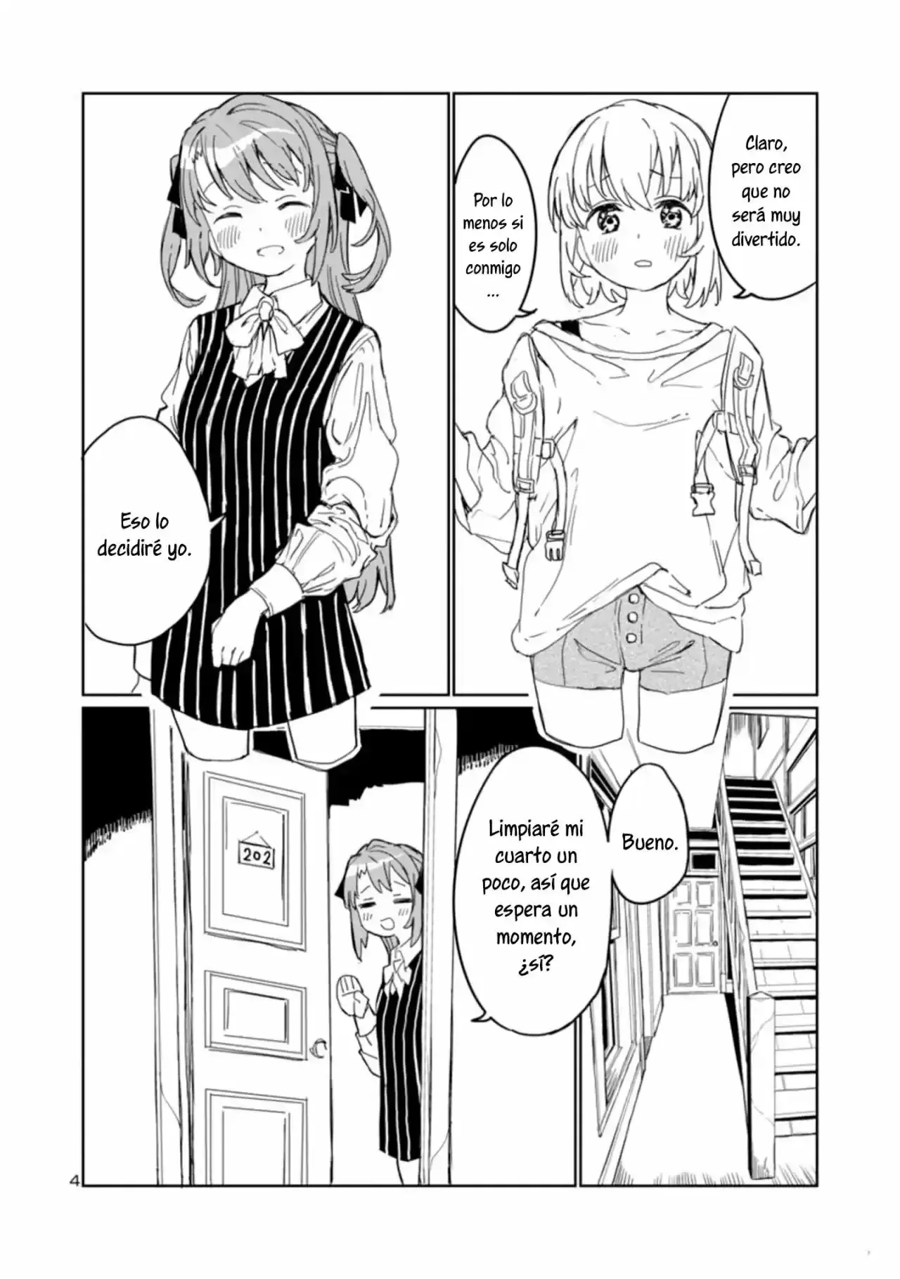 Botan Kamiina Florece Completamente Cuando bebe capítulo 2 página 5