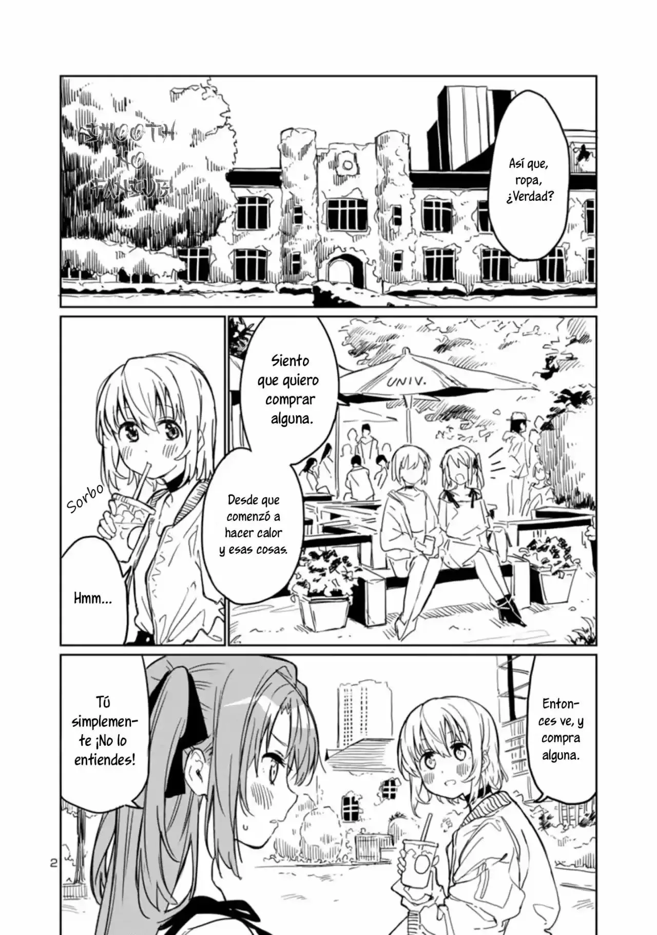 Botan Kamiina Florece Completamente Cuando bebe capítulo 4 página 3