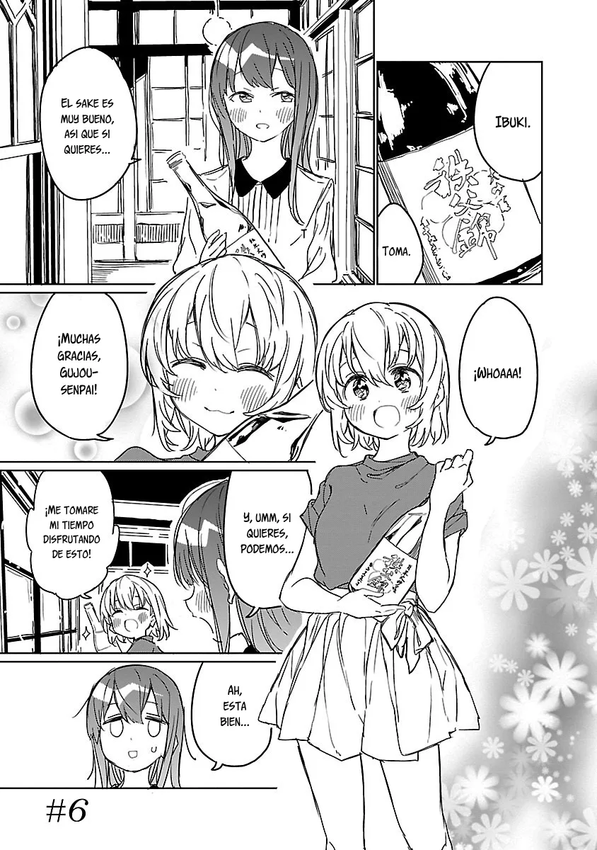 Botan Kamiina Florece Completamente Cuando bebe capítulo 6 página 2