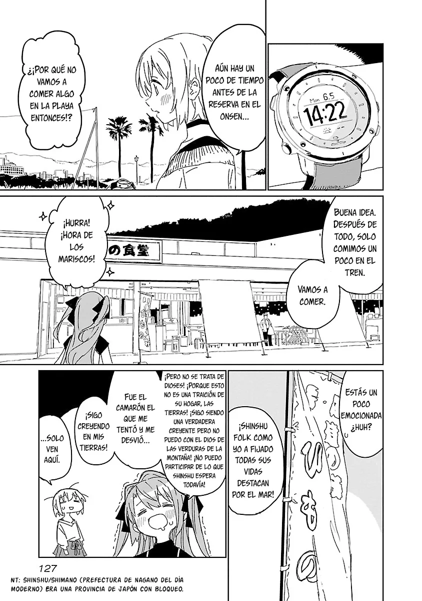 Botan Kamiina Florece Completamente Cuando bebe capítulo 9 página 6