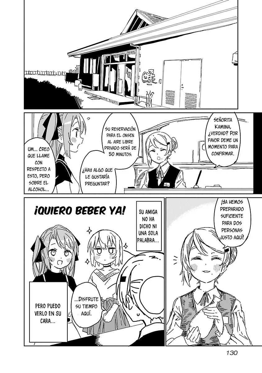 Botan Kamiina Florece Completamente Cuando bebe capítulo 9 página 9