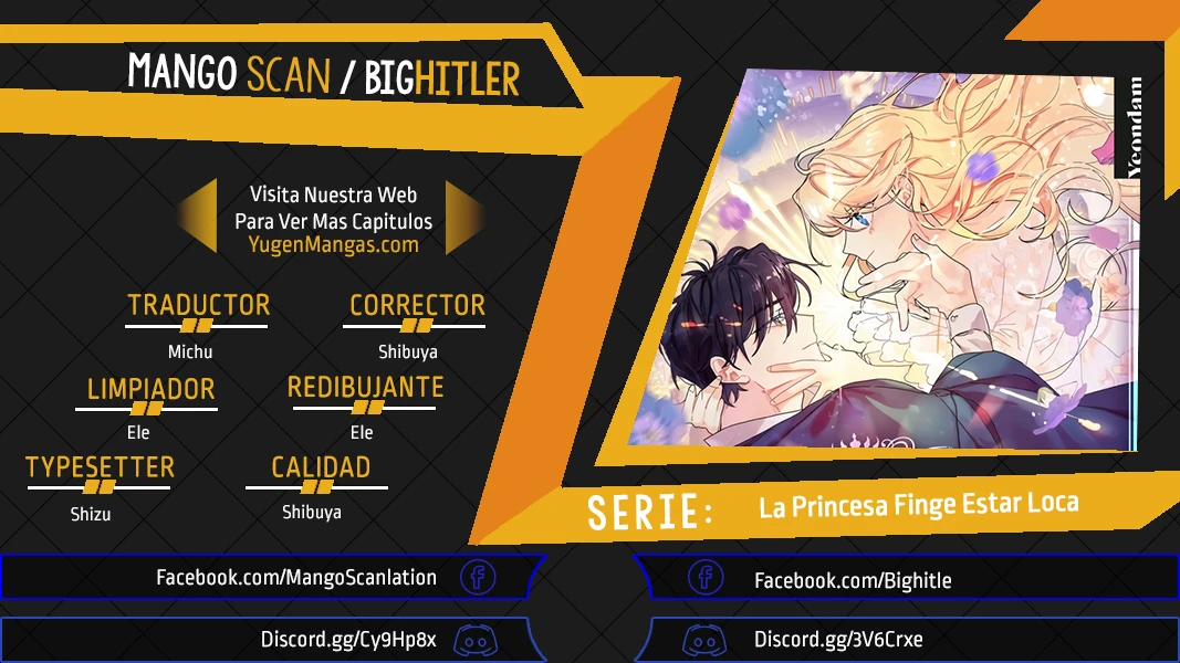 La Princesa Finge Estar Loca capítulo 21 página 1