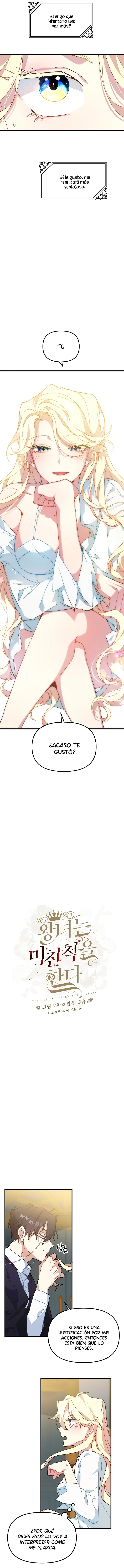 La Princesa Finge Estar Loca capítulo 9 página 7